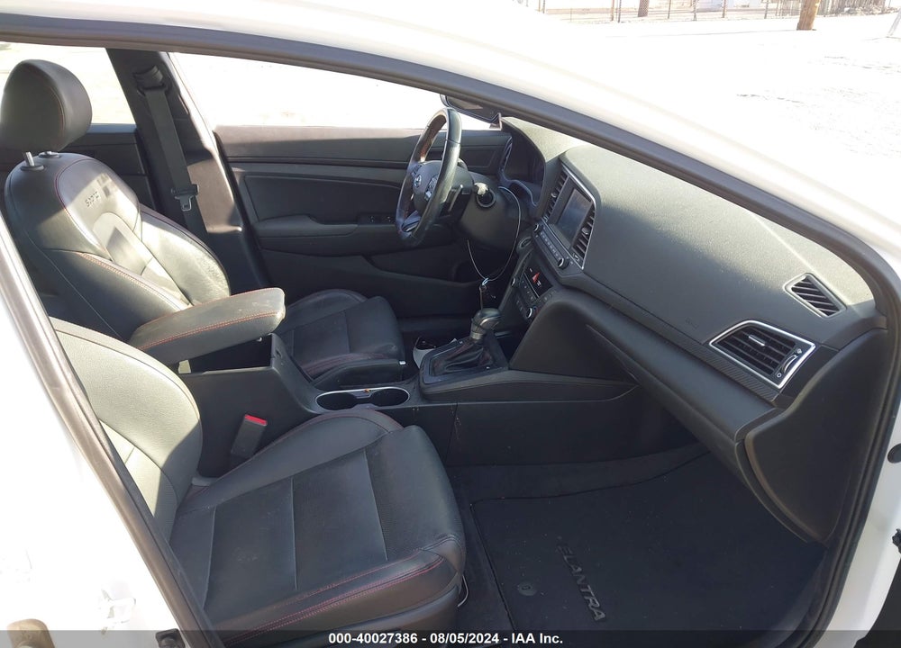 2018 HYUNDAI ELANTRA SPORT VIN: KMHD04LB8JU528123