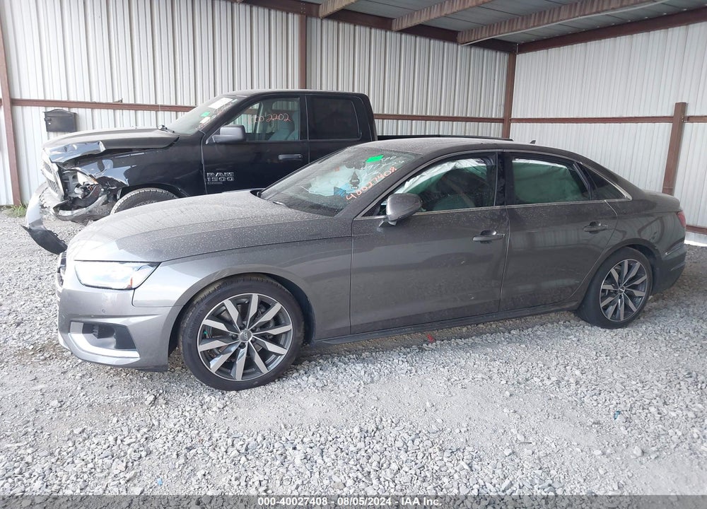 2020 AUDI A4 PREMIUM PLUS 40 TFSI FRONT-WHEEL DRIVE S TRONIC VIN: WAUHMAF44LA067140