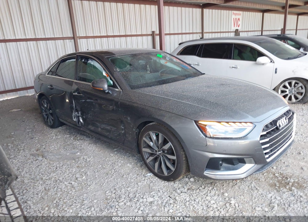 2020 AUDI A4 PREMIUM PLUS 40 TFSI FRONT-WHEEL DRIVE S TRONIC VIN: WAUHMAF44LA067140