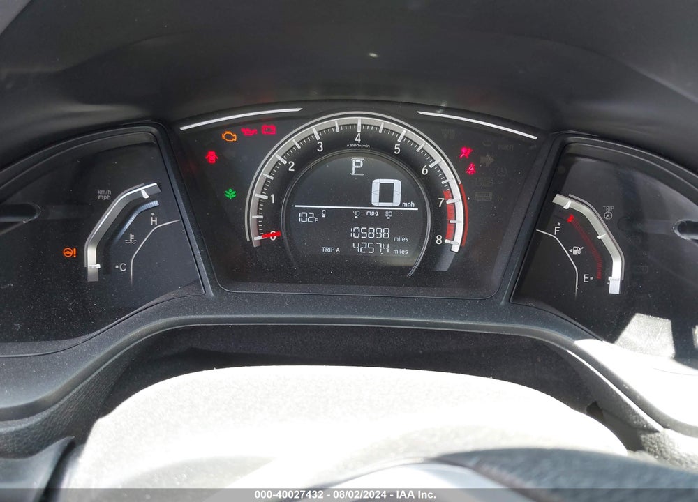 2017 HONDA CIVIC VIN: 2HGFC2F51HH541423