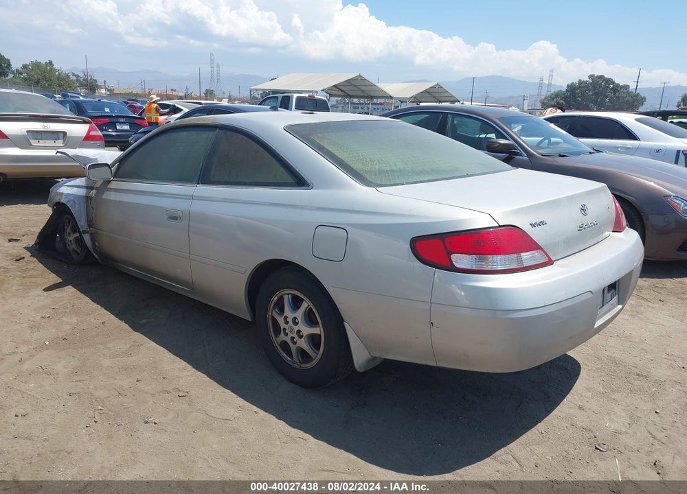 2000 TOYOTA CAMRY SOLARA SE VIN: 2T1CG22P3YC352912