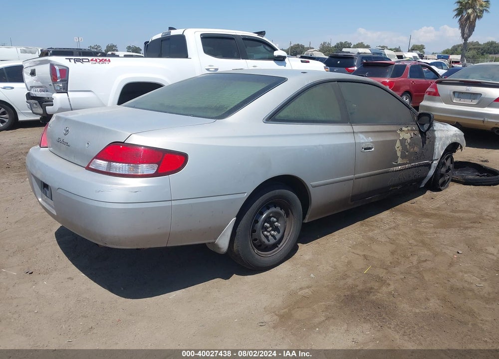 2000 TOYOTA CAMRY SOLARA SE VIN: 2T1CG22P3YC352912