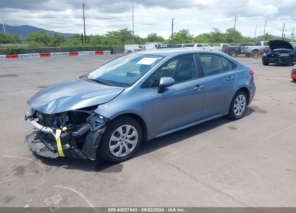 2020 TOYOTA COROLLA LE VIN: JTDEPRAE7LJ014671