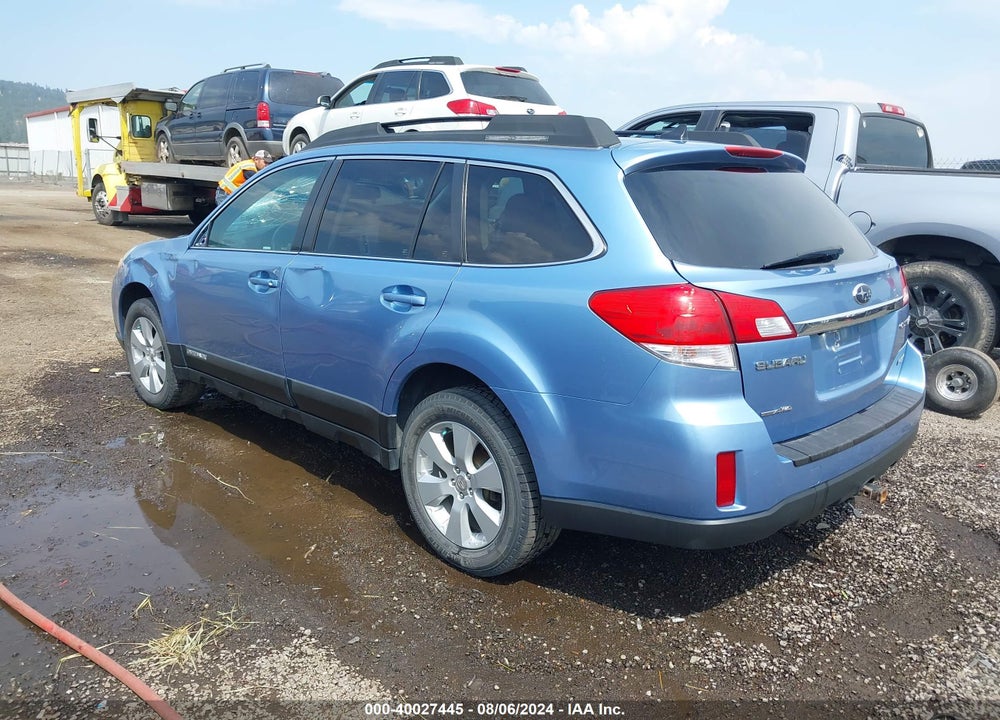 2011 SUBARU OUTBACK VIN: 4S4BRBLC5B3409043