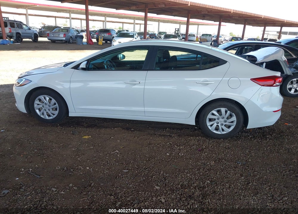 2018 HYUNDAI ELANTRA SE VIN: 5NPD74LF1JH383245