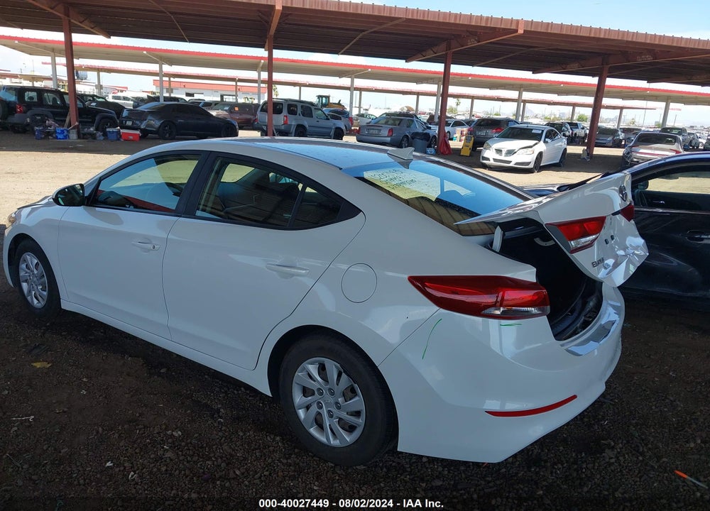 2018 HYUNDAI ELANTRA SE VIN: 5NPD74LF1JH383245
