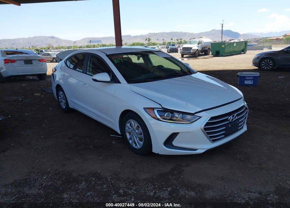 2018 HYUNDAI ELANTRA SE VIN: 5NPD74LF1JH383245
