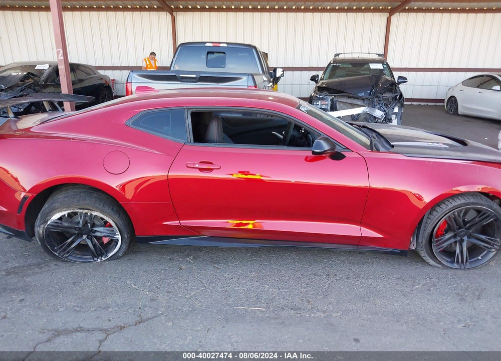 2021 CHEVROLET CAMARO RWD ZL1 VIN: 1G1FK1R61M0118753