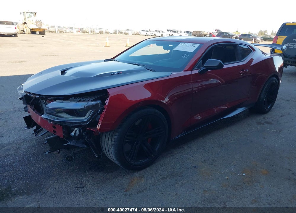 2021 CHEVROLET CAMARO RWD ZL1 VIN: 1G1FK1R61M0118753