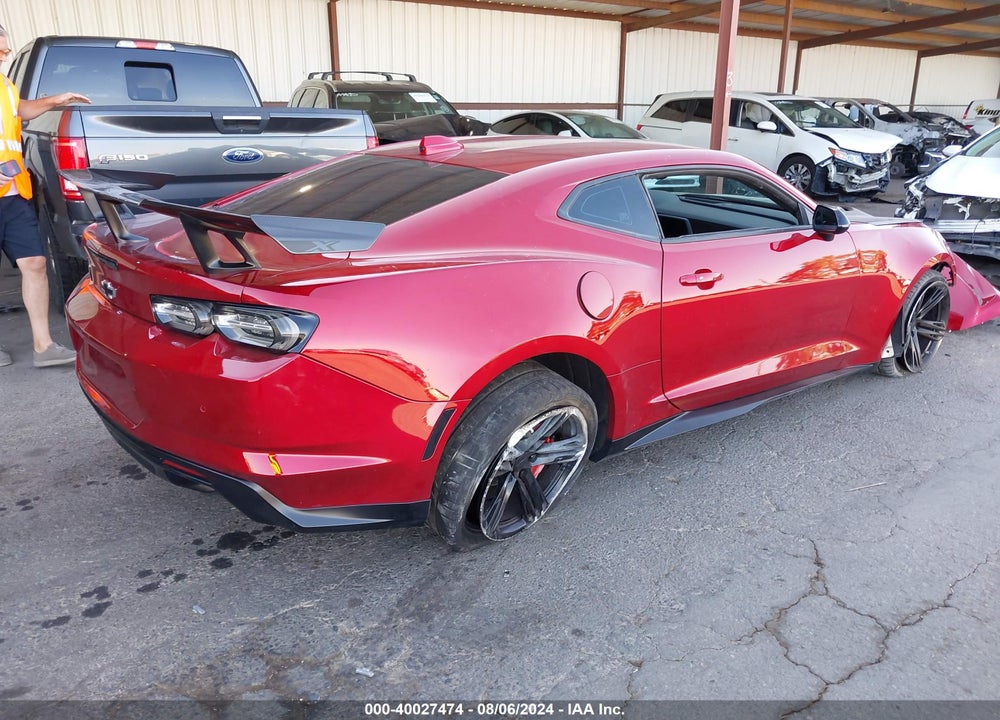 2021 CHEVROLET CAMARO RWD ZL1 VIN: 1G1FK1R61M0118753