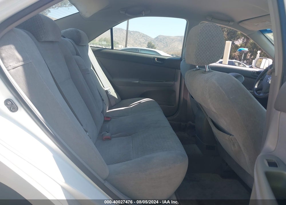 2004 TOYOTA CAMRY LE VIN: 4T1BE32K54U362460