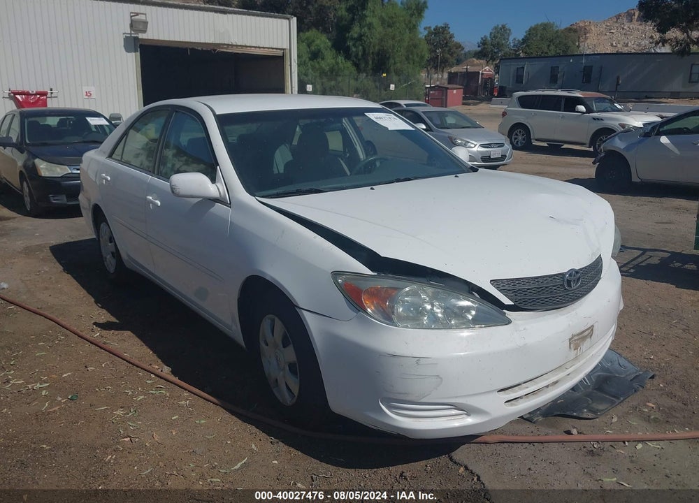 2004 TOYOTA CAMRY LE VIN: 4T1BE32K54U362460