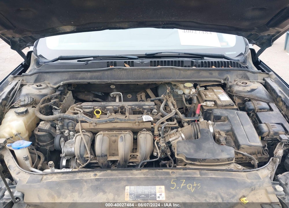 2014 FORD FUSION S VIN: 1FA6P0G70E5384418