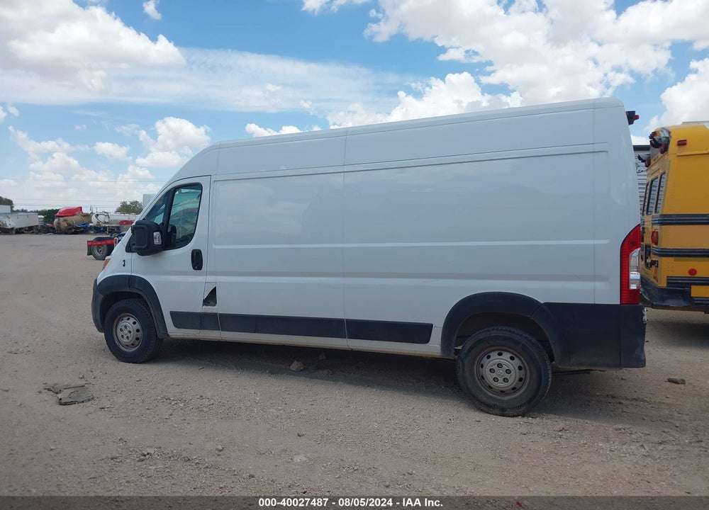 2023 RAM PROMASTER 2500 HIGH ROOF 159 WB VIN: 3C6LRVDG5PE577851