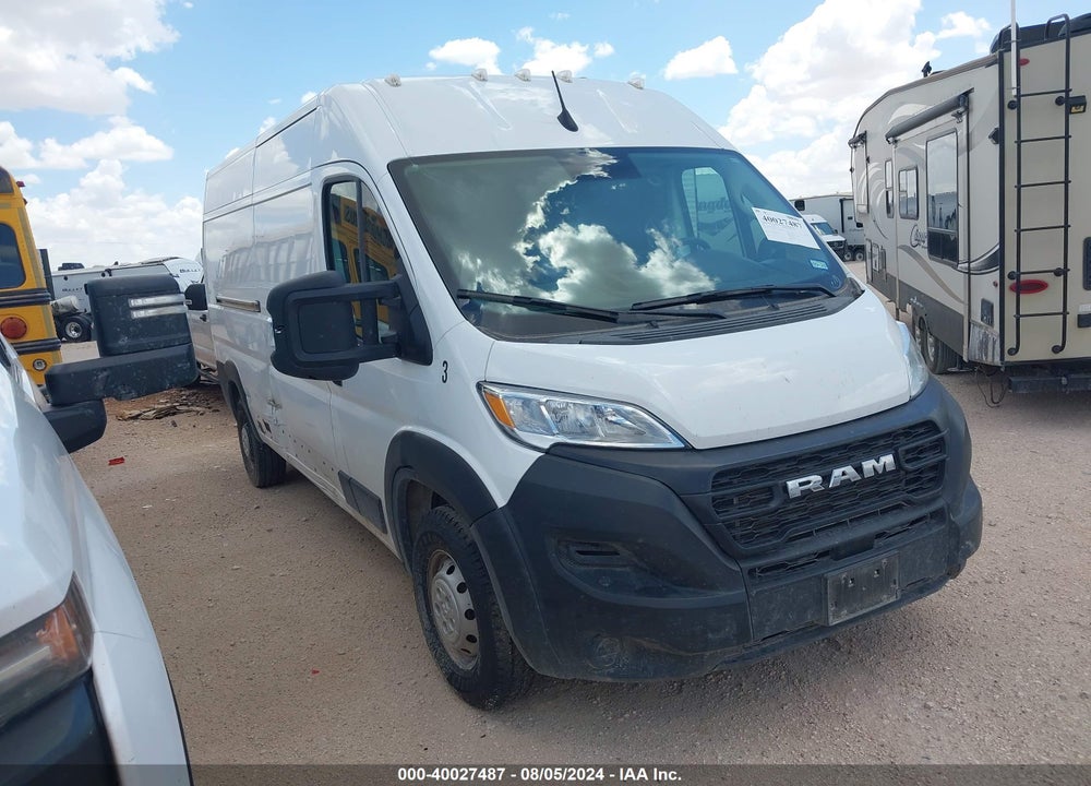 2023 RAM PROMASTER 2500 HIGH ROOF 159 WB VIN: 3C6LRVDG5PE577851