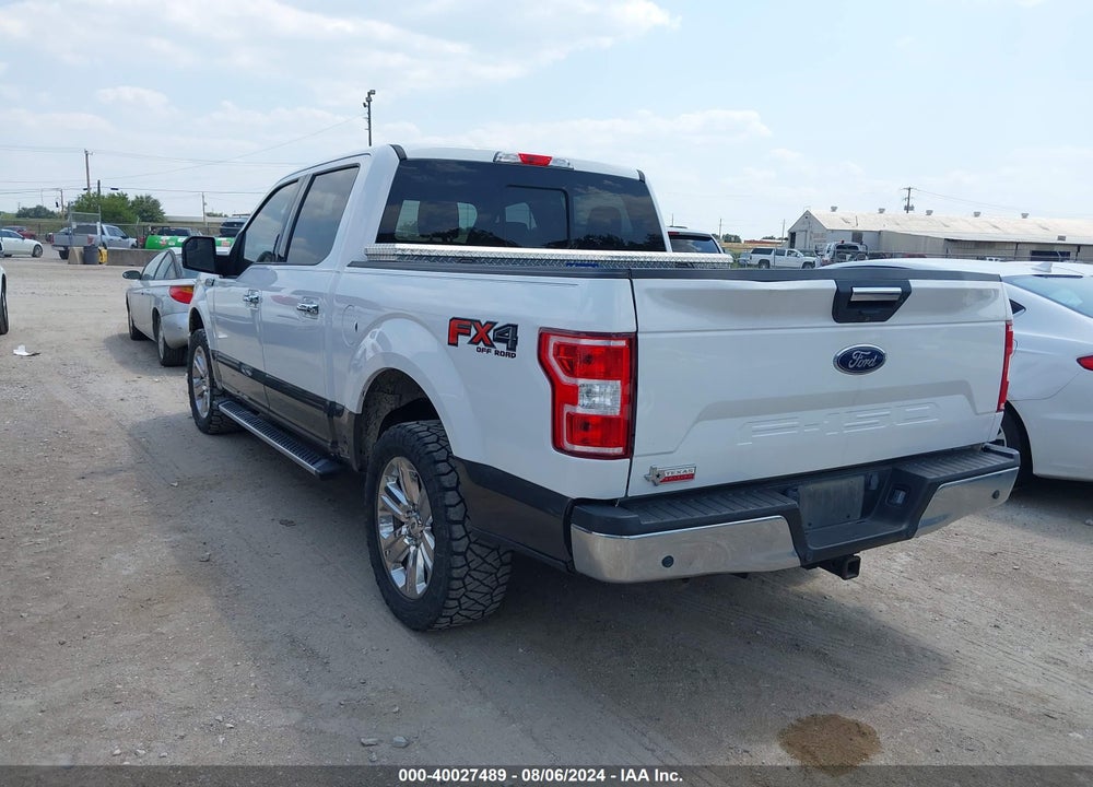 2018 FORD F-150 XLT VIN: 1FTEW1E55JKF73321