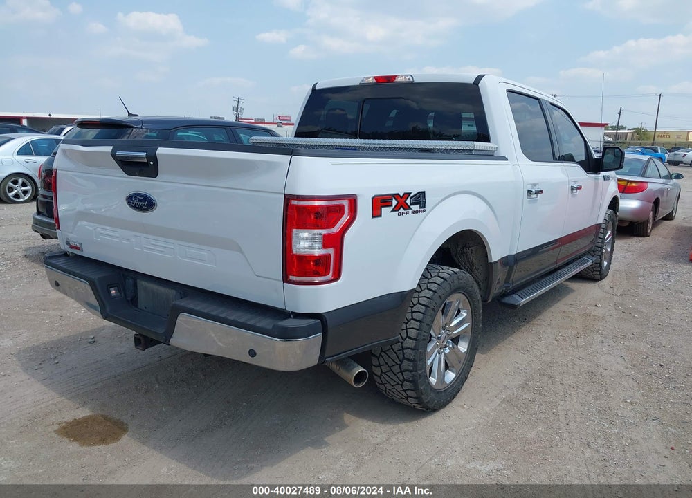 2018 FORD F-150 XLT VIN: 1FTEW1E55JKF73321