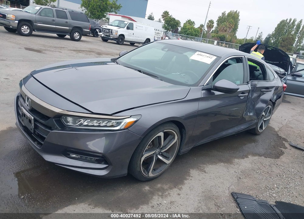 2018 HONDA ACCORD SPORT VIN: 1HGCV1F34JA240509