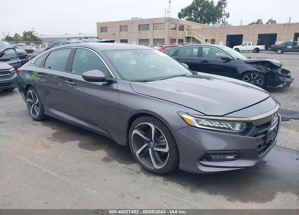 2018 HONDA ACCORD SPORT VIN: 1HGCV1F34JA240509