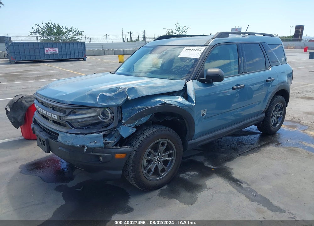 2021 FORD BRONCO SPORT VIN: 3FMCR9B63MRA30894
