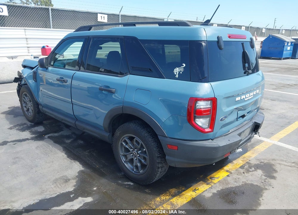 2021 FORD BRONCO SPORT VIN: 3FMCR9B63MRA30894