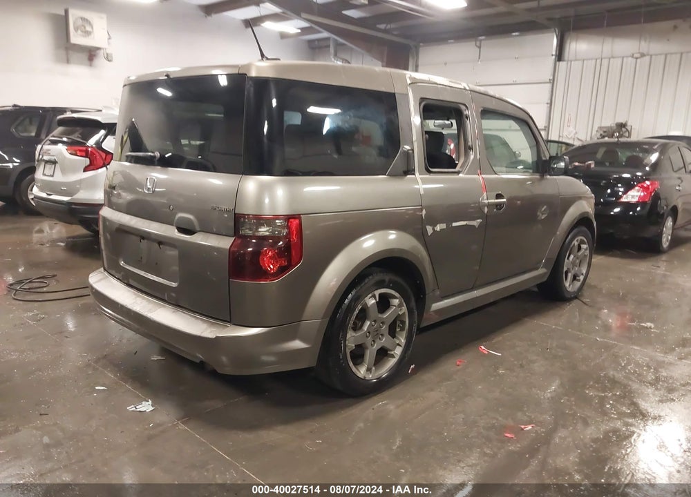 2007 HONDA ELEMENT SC VIN: 5J6YH18907L004962