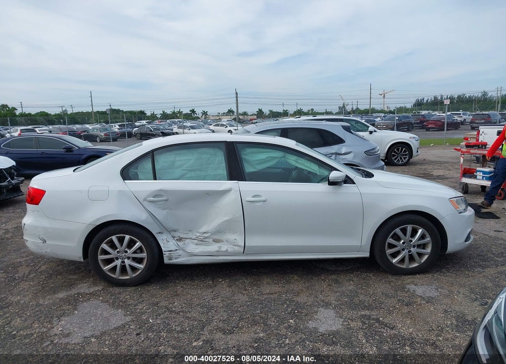 2014 VOLKSWAGEN JETTA 1.8T SE VIN: 3VWD07AJ9EM429155
