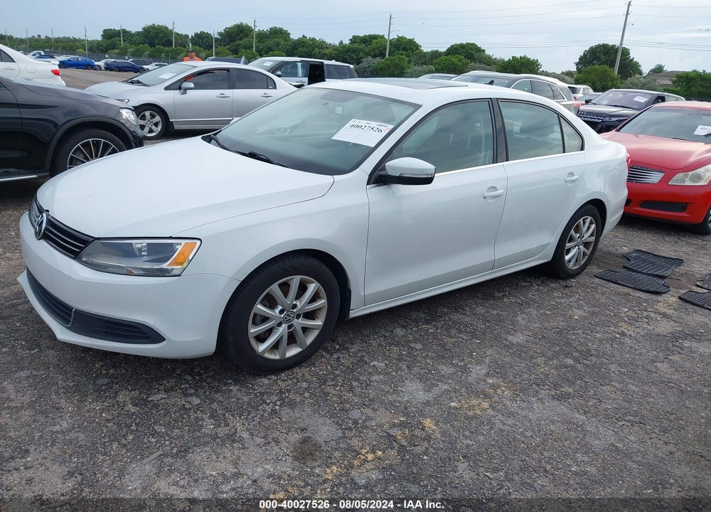 2014 VOLKSWAGEN JETTA 1.8T SE VIN: 3VWD07AJ9EM429155