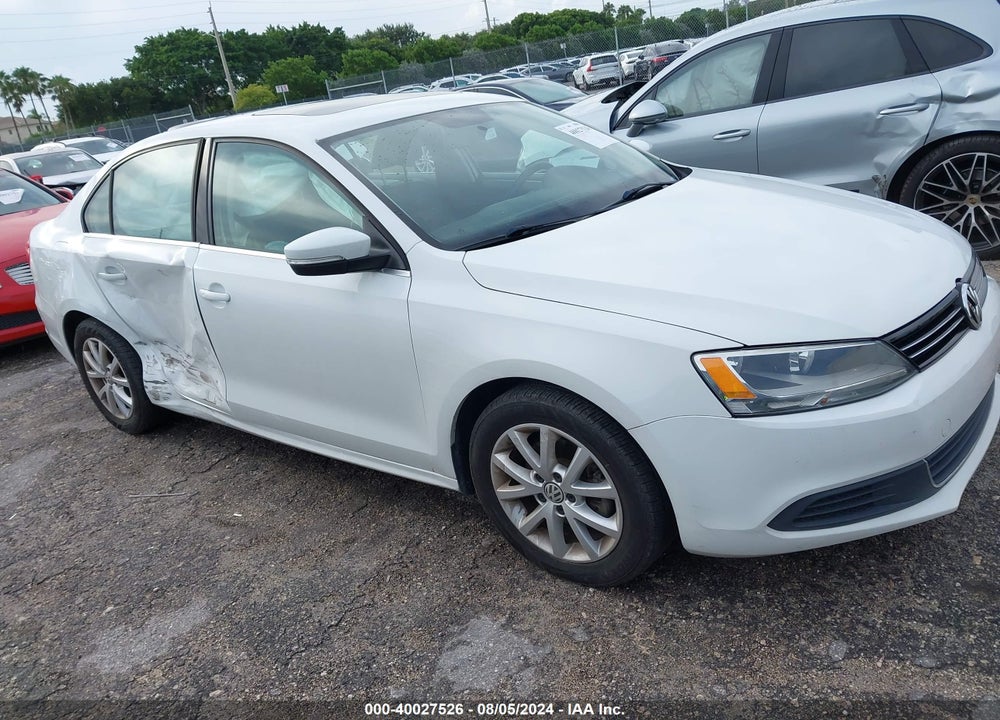 2014 VOLKSWAGEN JETTA 1.8T SE VIN: 3VWD07AJ9EM429155