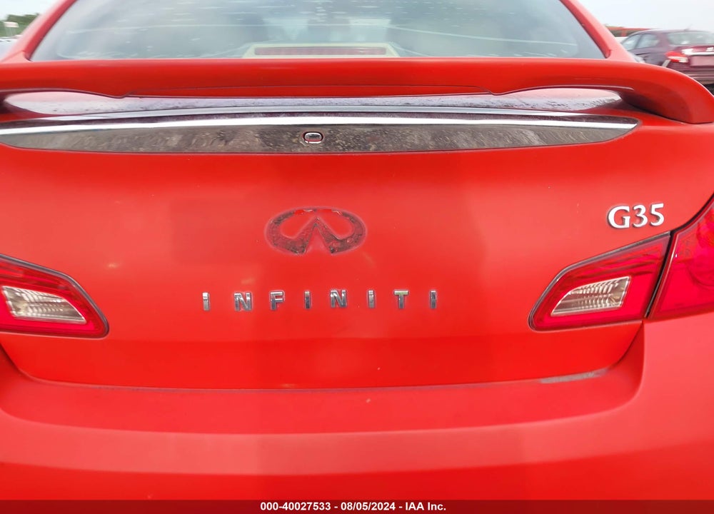 2008 INFINITI G35 VIN: JNKBV61E08M214514