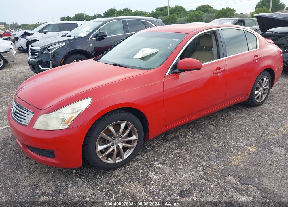 2008 INFINITI G35 VIN: JNKBV61E08M214514