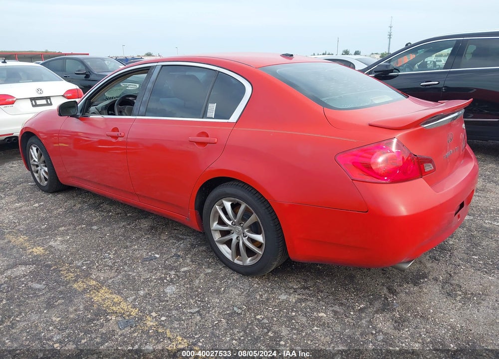 2008 INFINITI G35 VIN: JNKBV61E08M214514