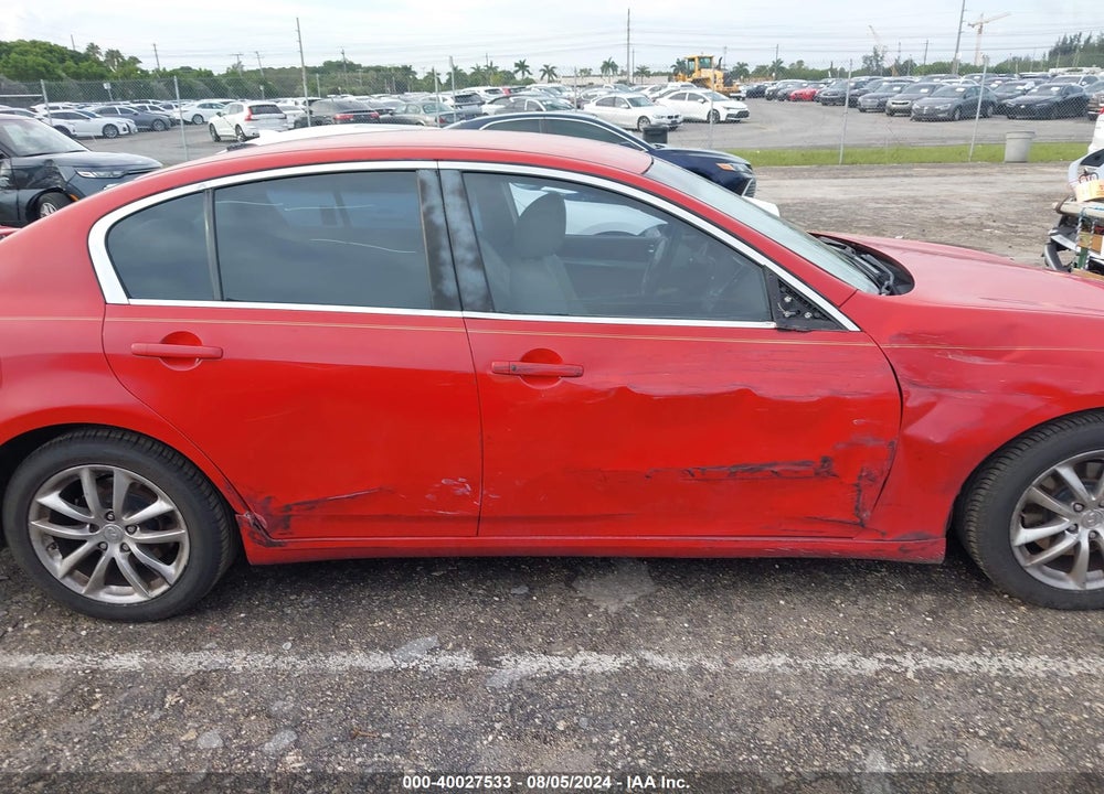 2008 INFINITI G35 VIN: JNKBV61E08M214514