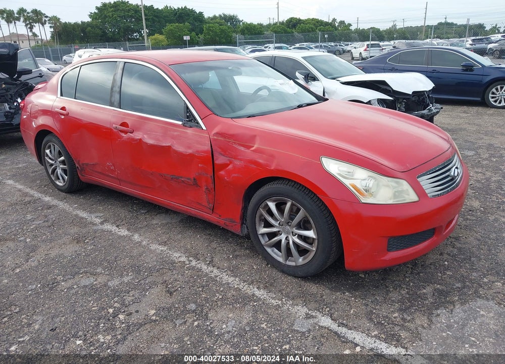 2008 INFINITI G35 VIN: JNKBV61E08M214514