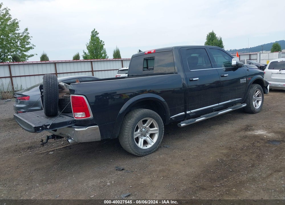 2016 RAM 1500 LONGHORN LIMITED VIN: 1C6RR7WM9GS137301