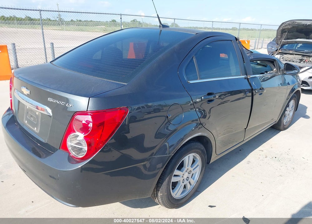 2014 CHEVROLET SONIC LT AUTO VIN: 1G1JC5SH4E4207043