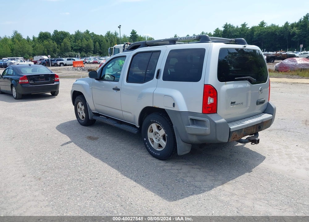 2008 NISSAN XTERRA VIN: 5N1AN08W38C541323