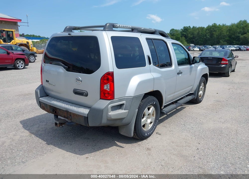 2008 NISSAN XTERRA VIN: 5N1AN08W38C541323
