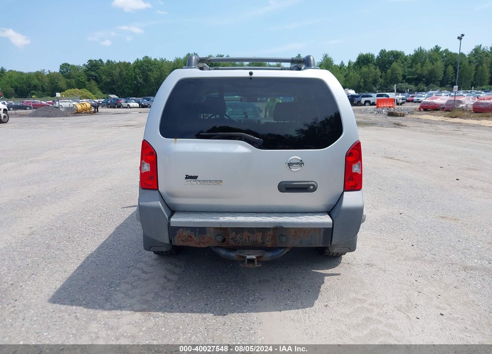 2008 NISSAN XTERRA VIN: 5N1AN08W38C541323