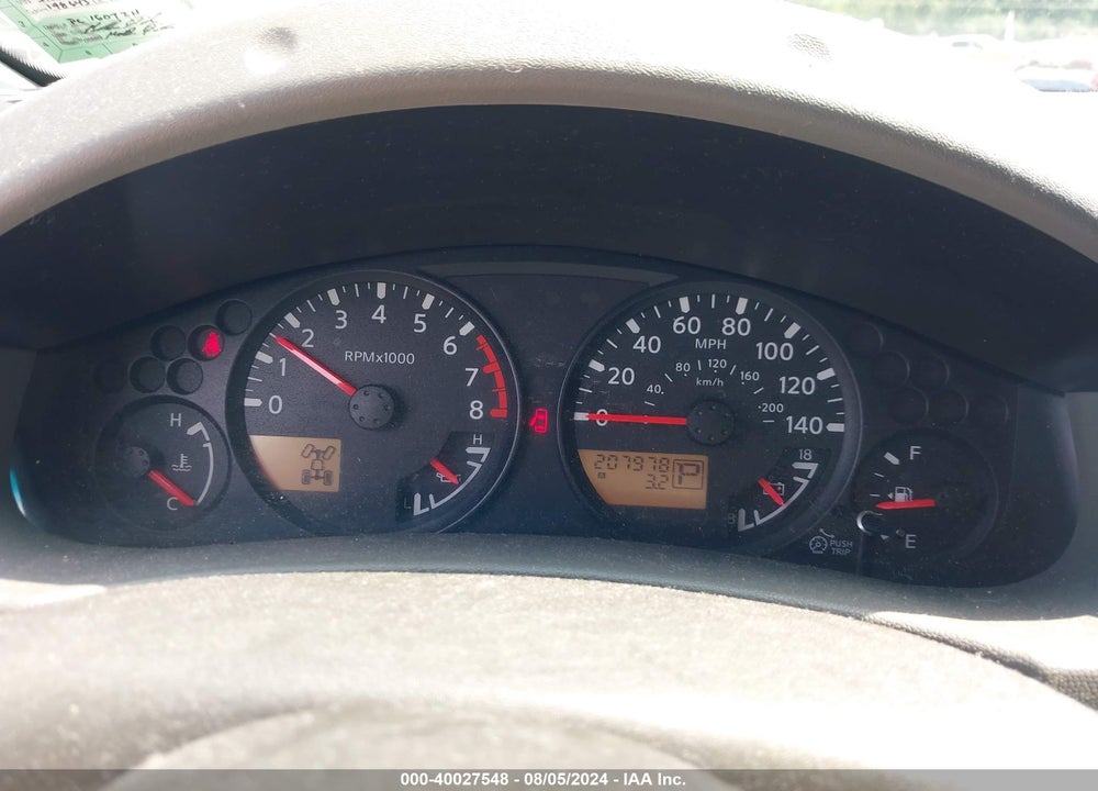 2008 NISSAN XTERRA VIN: 5N1AN08W38C541323