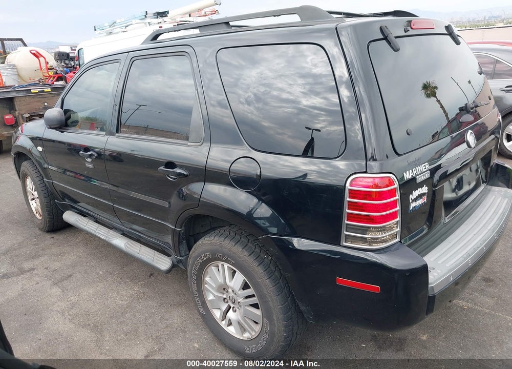 2005 MERCURY MARINER LUXURY/PREMIER VIN: 4M2YU56125DJ04942