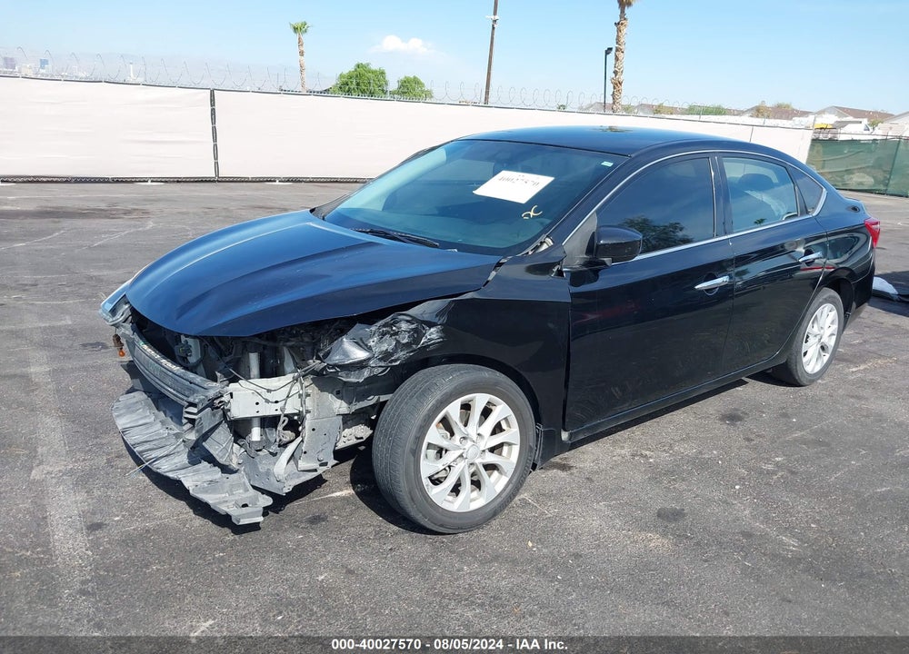 2018 NISSAN SENTRA SV VIN: 3N1AB7AP0JL651963
