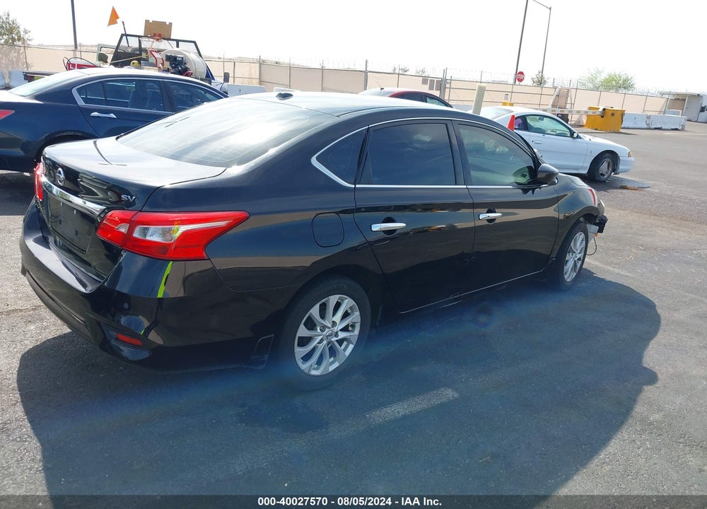 2018 NISSAN SENTRA SV VIN: 3N1AB7AP0JL651963