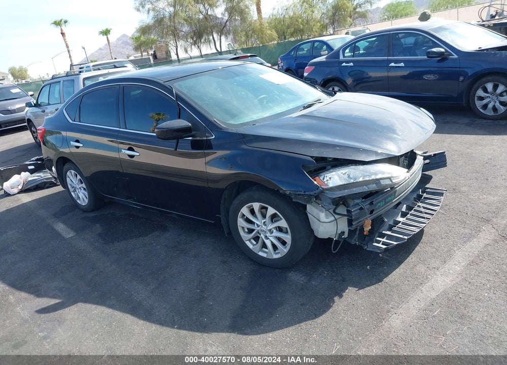 2018 NISSAN SENTRA SV VIN: 3N1AB7AP0JL651963