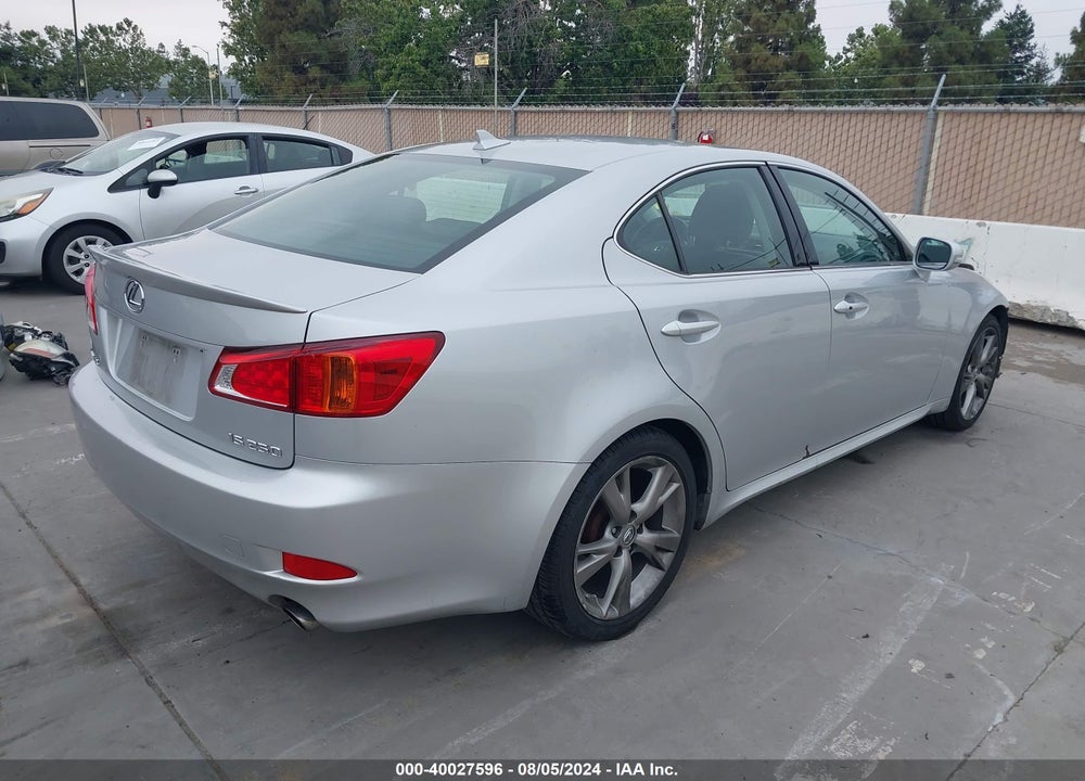 2010 LEXUS IS 250 VIN: JTHBF5C27A5109608