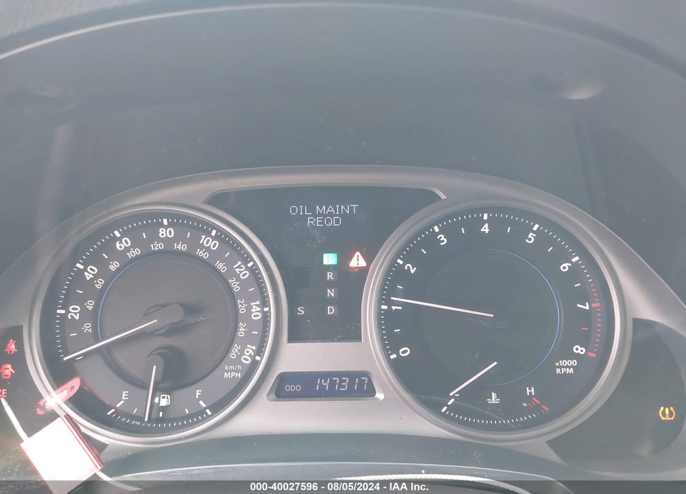 2010 LEXUS IS 250 VIN: JTHBF5C27A5109608