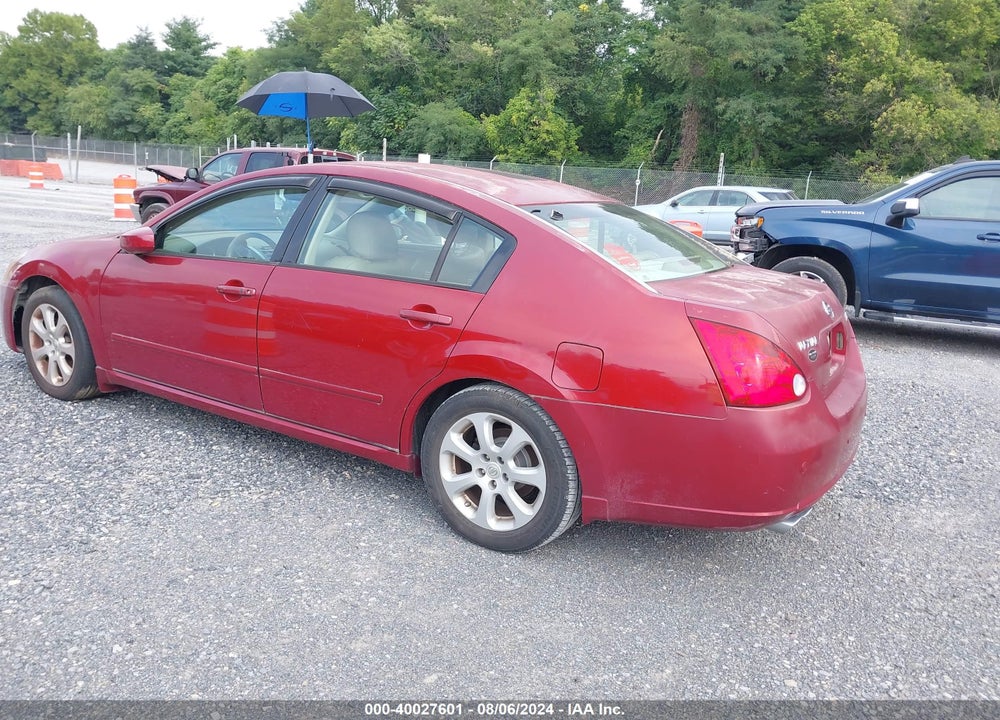 2007 NISSAN MAXIMA 3.5 SL VIN: 1N4BA41E97C827257