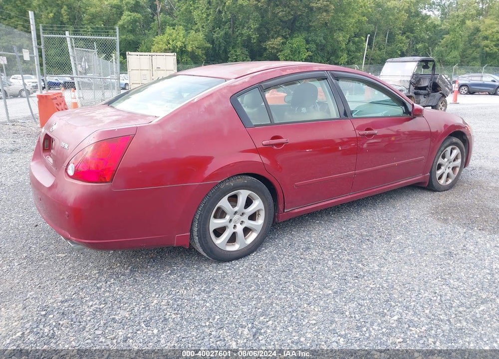 2007 NISSAN MAXIMA 3.5 SL VIN: 1N4BA41E97C827257