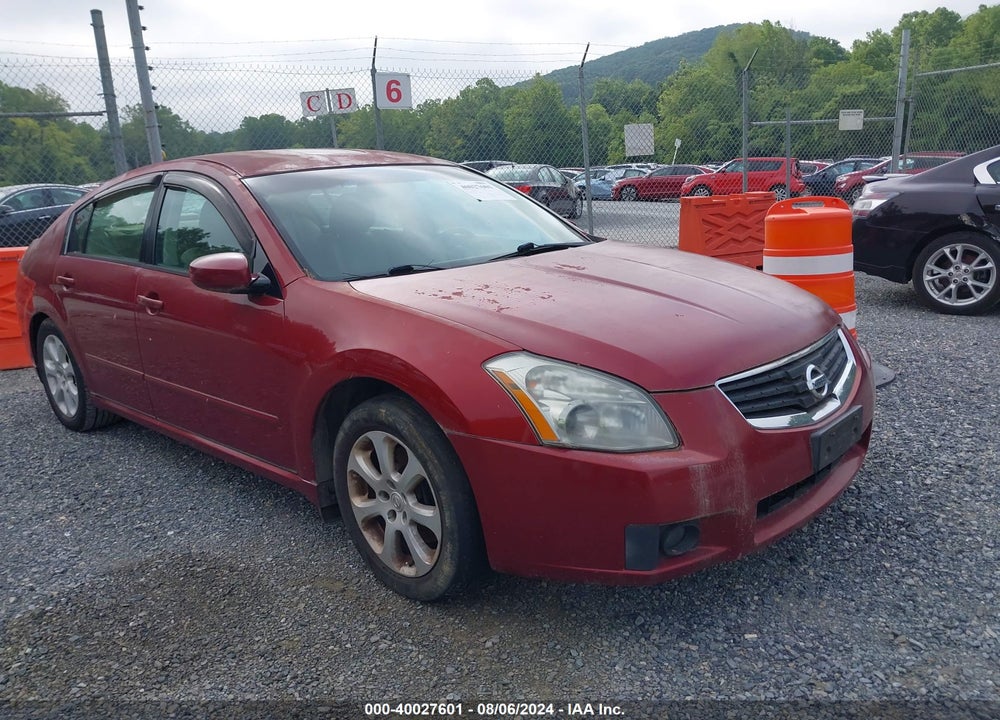 2007 NISSAN MAXIMA 3.5 SL VIN: 1N4BA41E97C827257