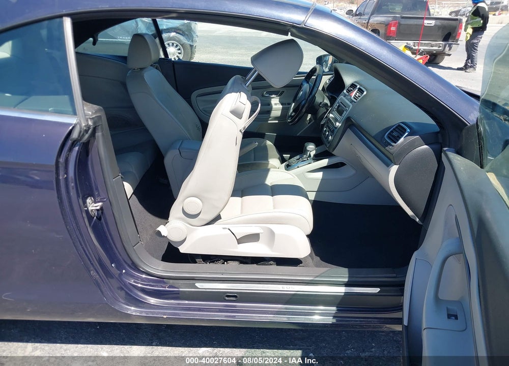 2009 VOLKSWAGEN EOS KOMFORT VIN: WVWBA71F89V001513